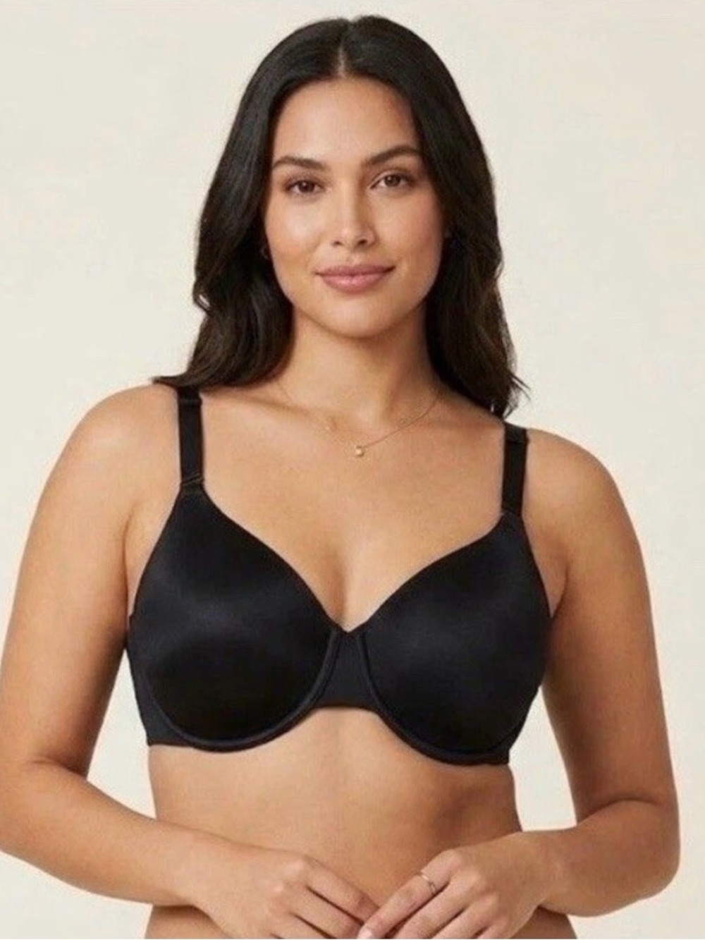 Soma Vanishing Back Full Coverage Bra | Black